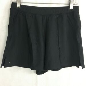 Tail Tech Performance Shorts‎ Womens Sz M Black Knit Athletic Tennis Golf Lined
